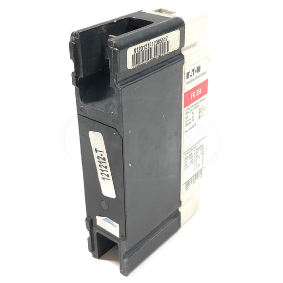 FD1050 Eaton Industrial Circuit Breaker, 50 Amps, 277VAC1-Pole, 40°C,