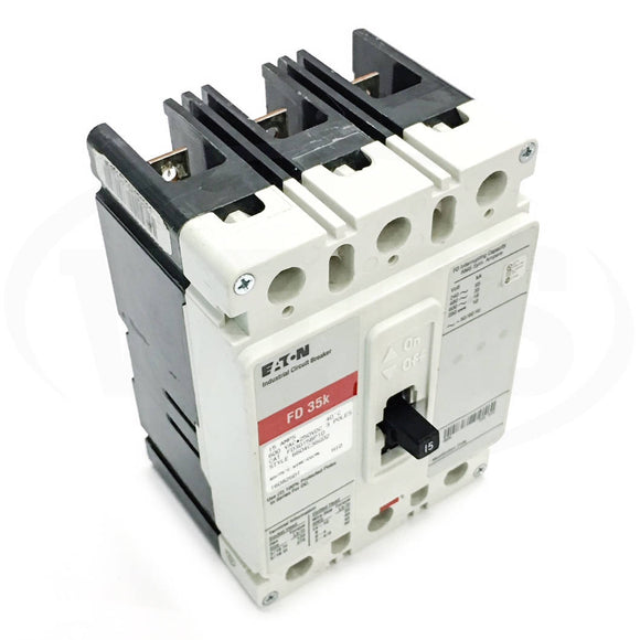 FD3015BP10 Eaton Industrial Circuit Breaker, 15 Amp