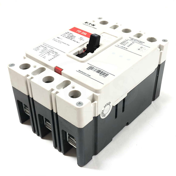 FD3100BP10 Eaton 100 Amp Molded Case Industrial Circuit Breaker, 3 Pole
