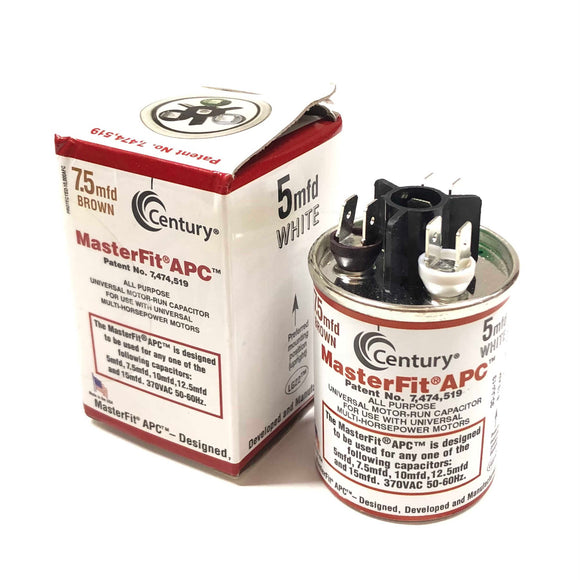 FE6003F Century 1/2, 1/4Hp, 825/2 SPD, 208-230V, 2.4, 1.4, Motor