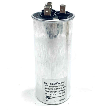 SE95DV Smart Electric Run Capacitor, Round, 45+5x370/440 Volt