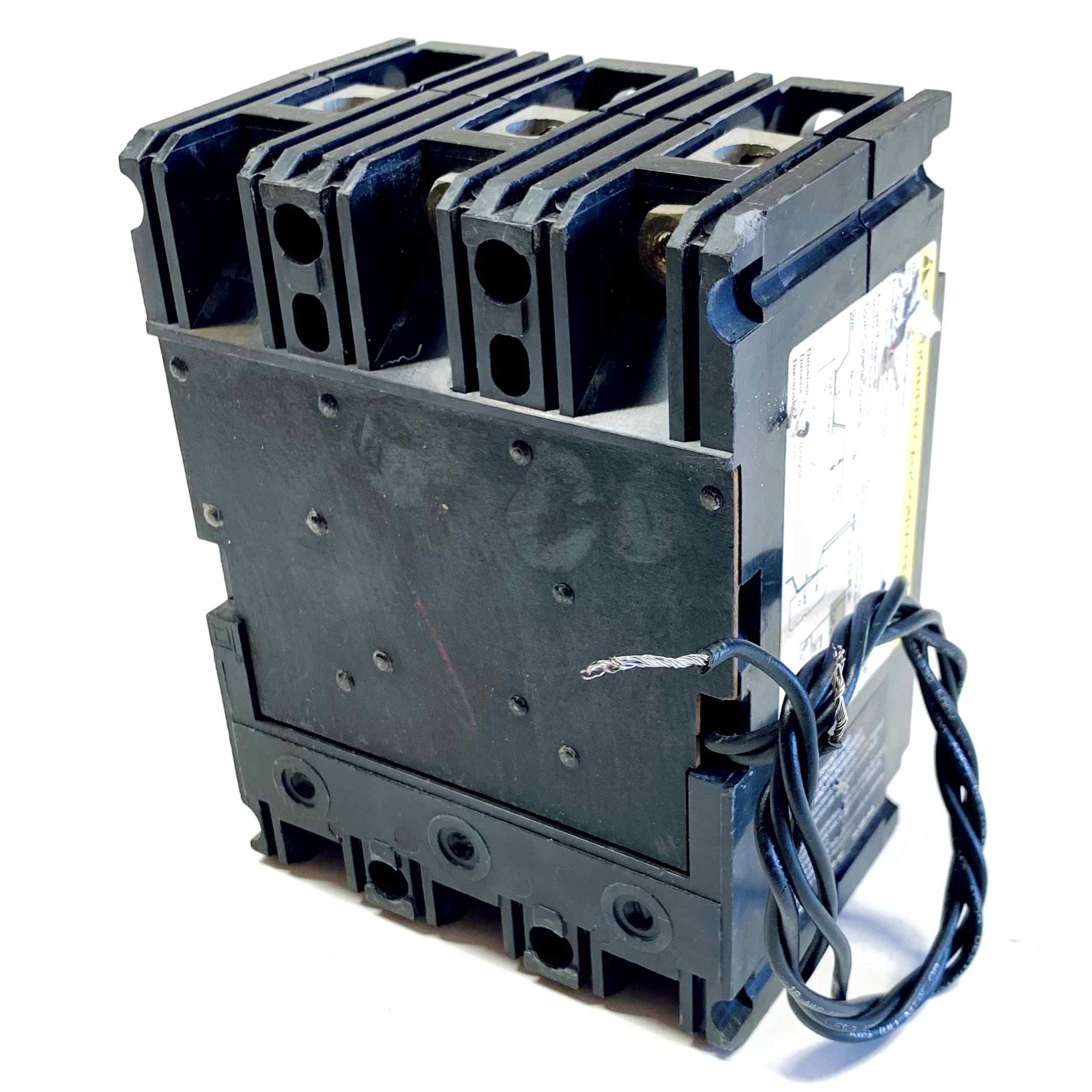 FHL3600M1021 Square D Molded Case Circuit Breaker, 100A, 600V~250V - 0