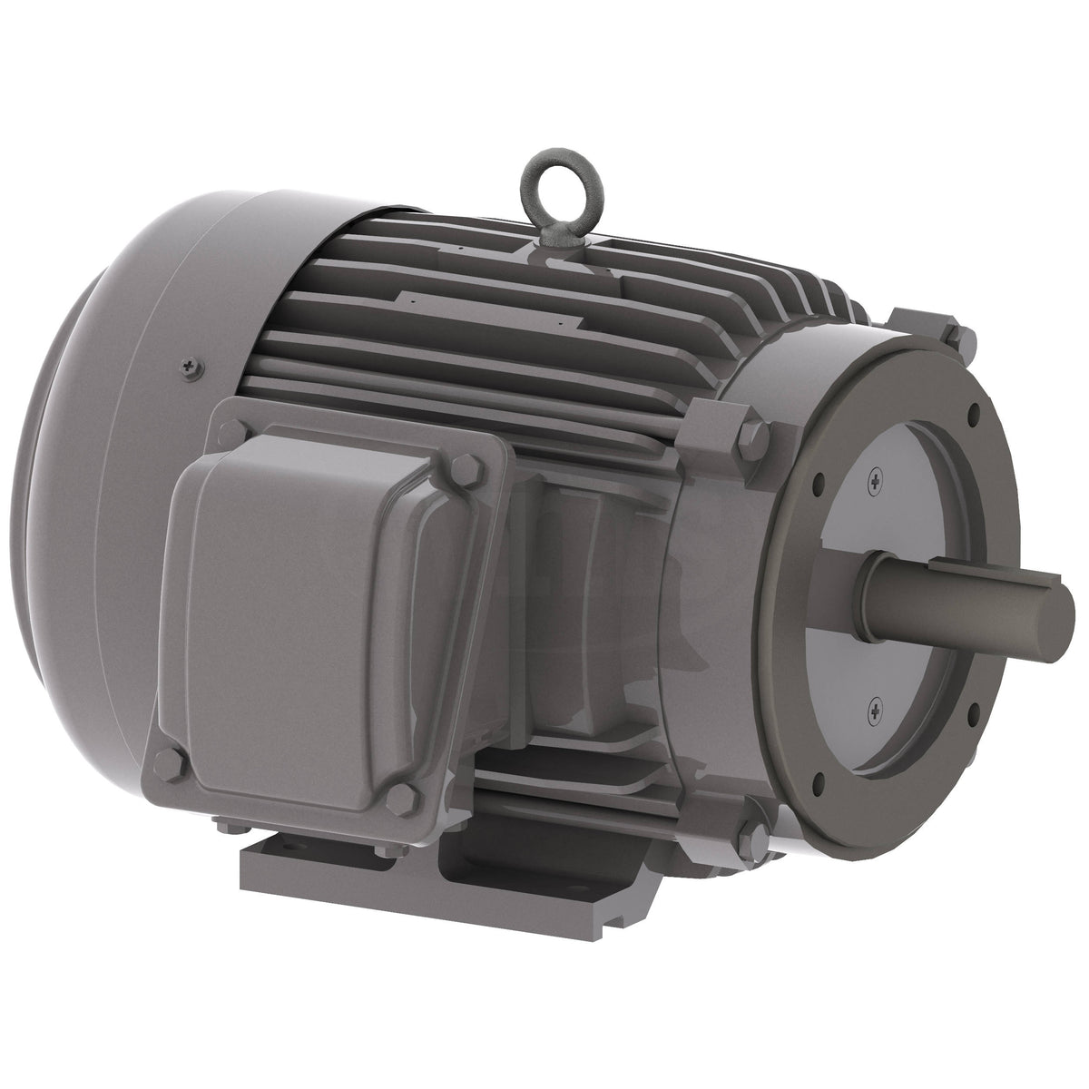 NP7/52C Teco-Westinghouse 7.5HP Cast Iron Electric Motor, 3600 RPM ...