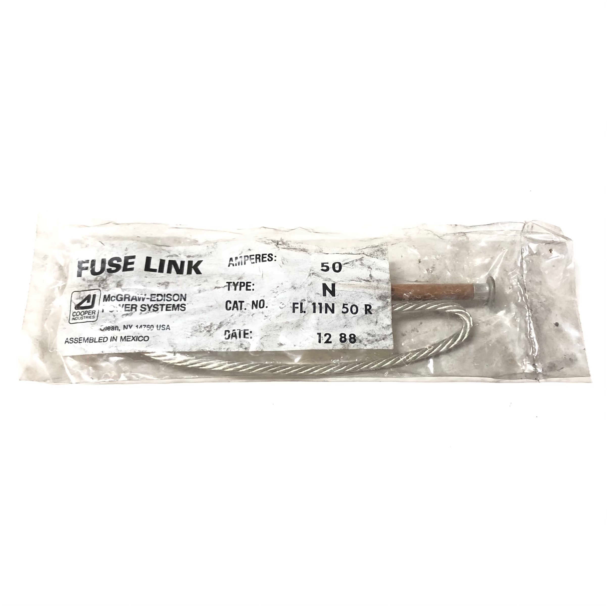 FI.-11N-50-R McGraw-Edison 50A Fuse Link - 0