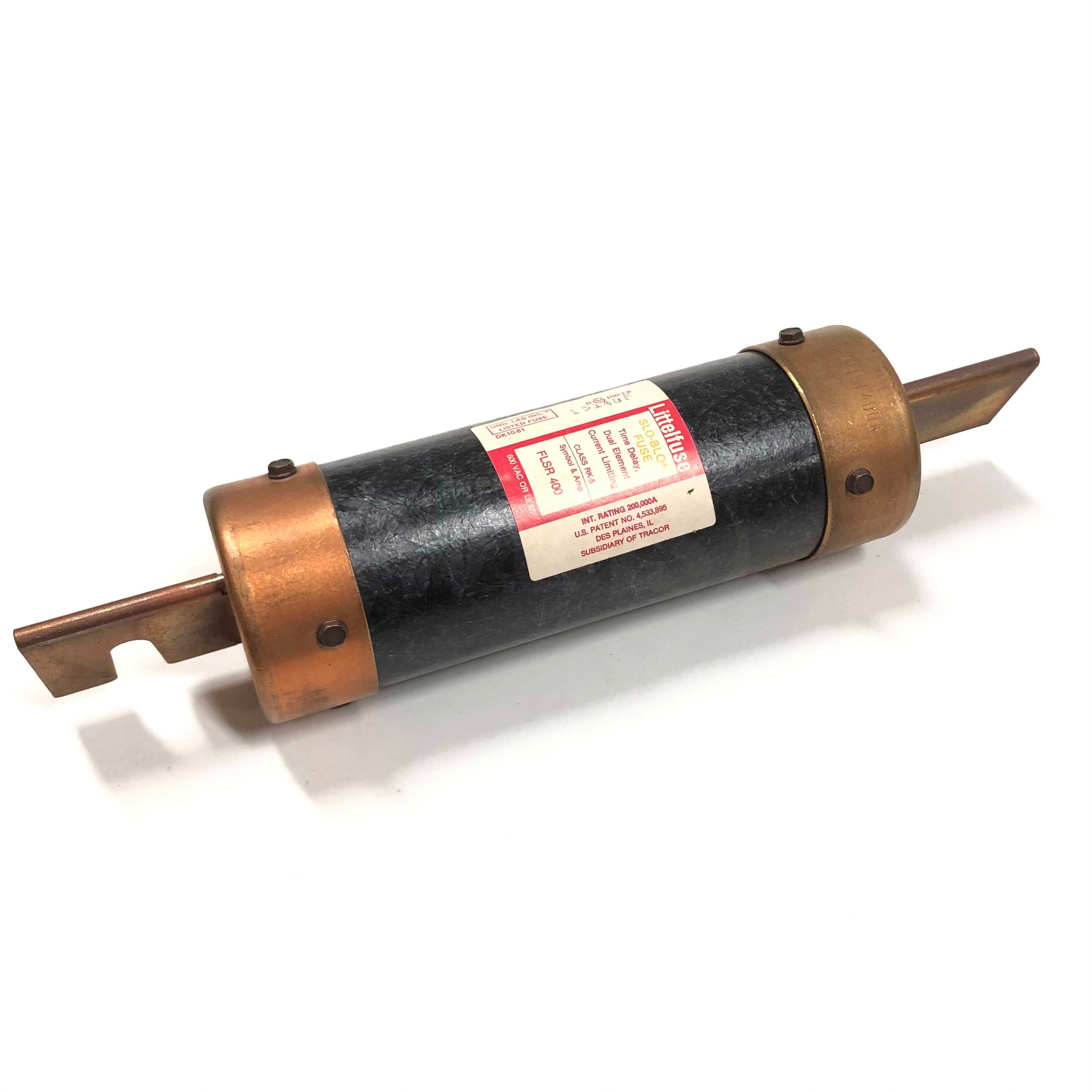 FLSR-400 Littelfuse Slo-Blo Time Delay Dual Element Curent Limiting 600V Fuse