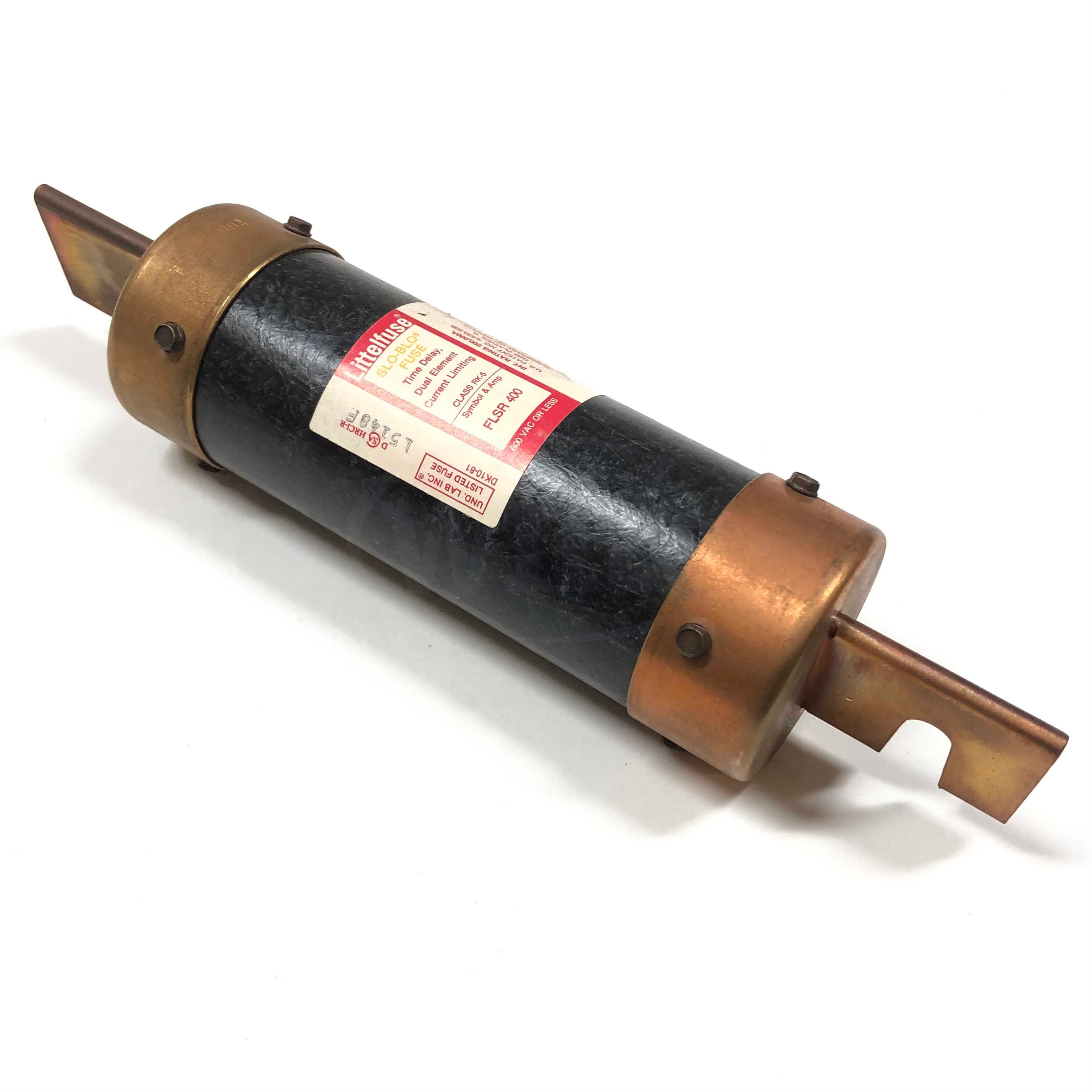 FLSR-400 Littelfuse Slo-Blo Time Delay Dual Element Curent Limiting 600V Fuse - 0