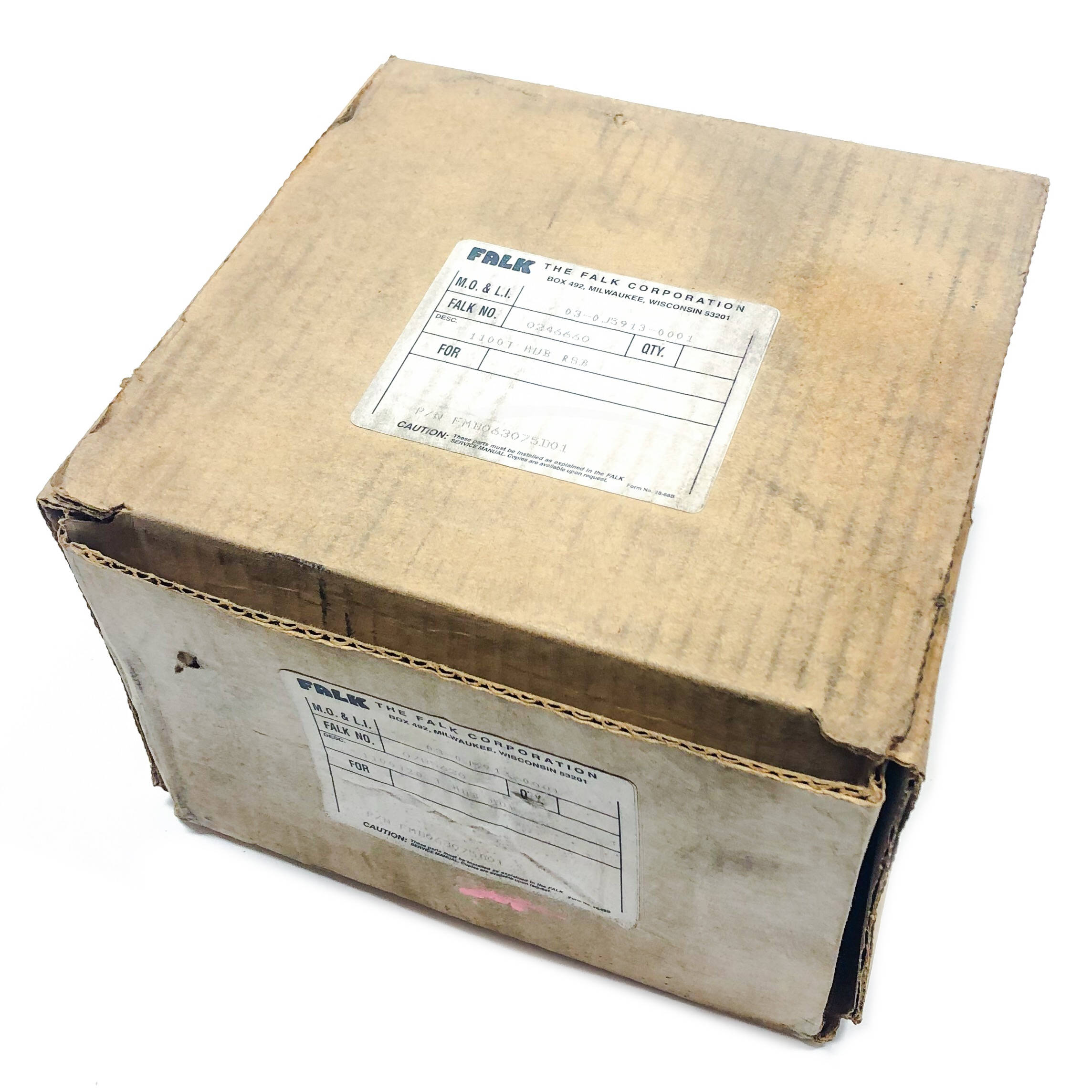 FMB0630750001  4J5913 Falk Steelflex Straight Bore Style Hub, 3.75" Bore - 0