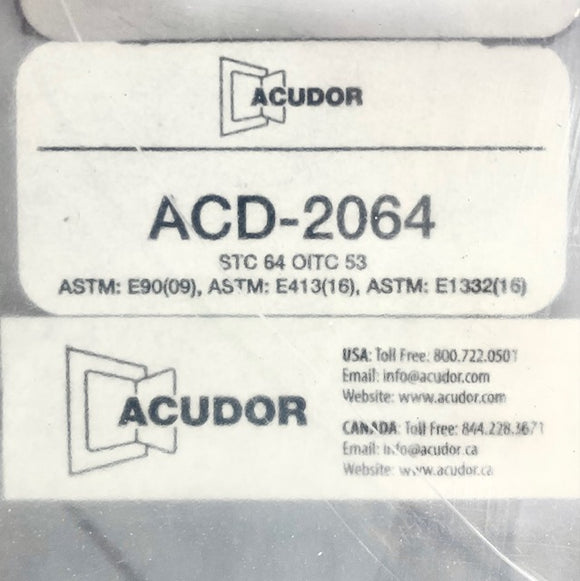ACD-2064-1212 Acudor Recessed Acoustical Access Door