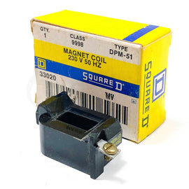 9998DPM-51 Square D Magnet Coil 230V/50Hz, 277V/60Hz Class 9998, Type DPM-51