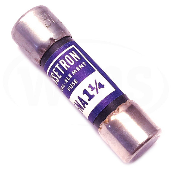FNA-1 1/4 Fusetron 250V 1 1/4 Amp Dual Element