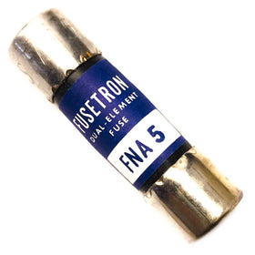FNA-5 Fusetron 250V 5 Amp Dual Element Fuse