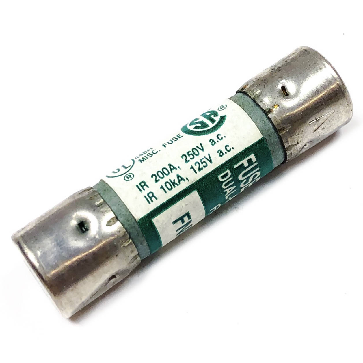 FNM-10 Bussman Dual Element Fuse, 10 Amp 250 VAC