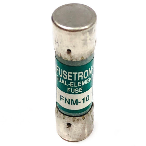 FNM-10 Bussman Dual Element Fuse, 10 Amp 250 VAC