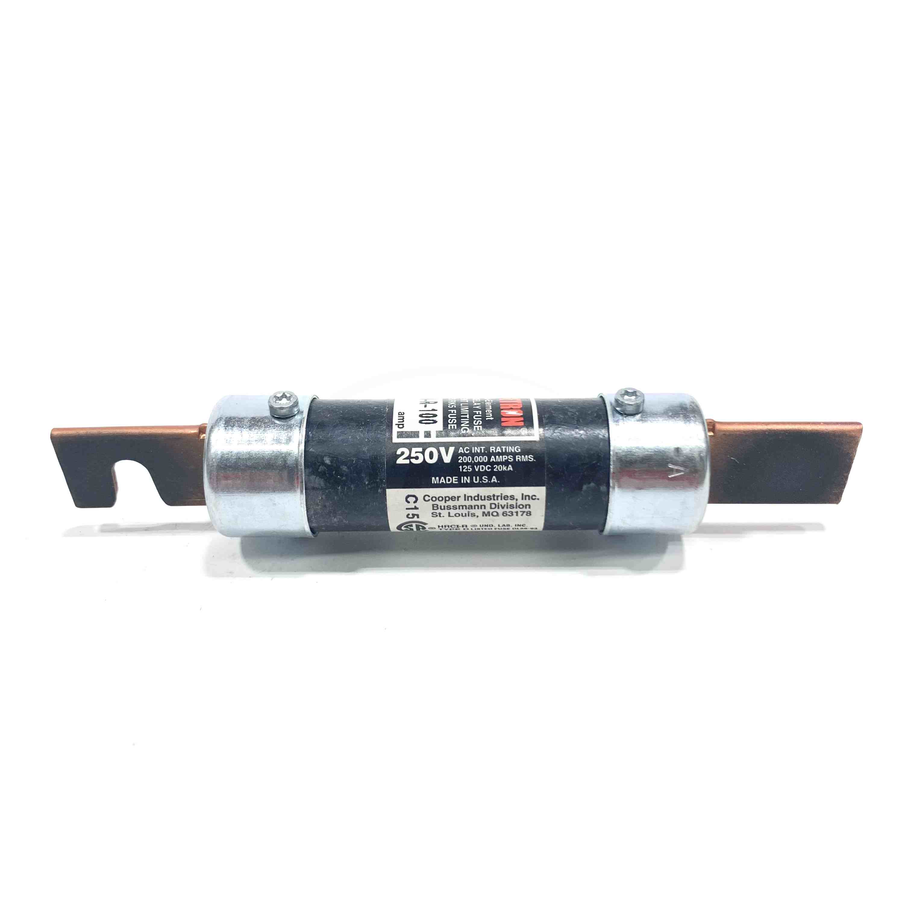 FRN-R-100 Bussmann Fuse Dual Element Time-Delay Fuse - 0