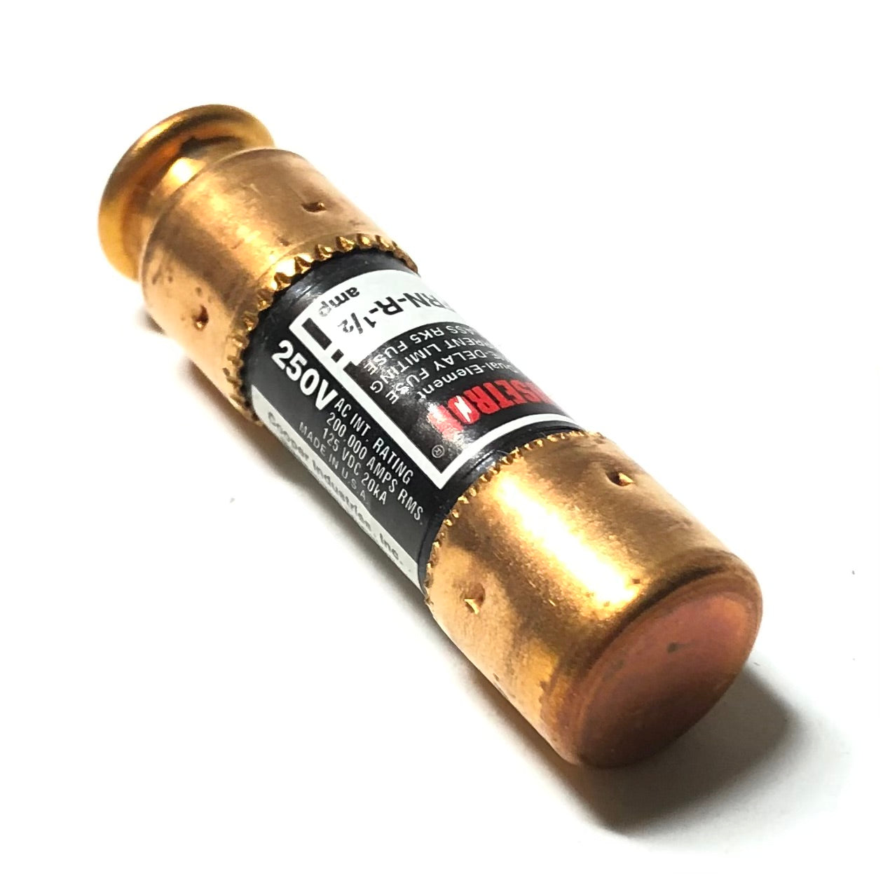FRN-R-1/2 Bussmann Fusetron Dual-Element Fuse