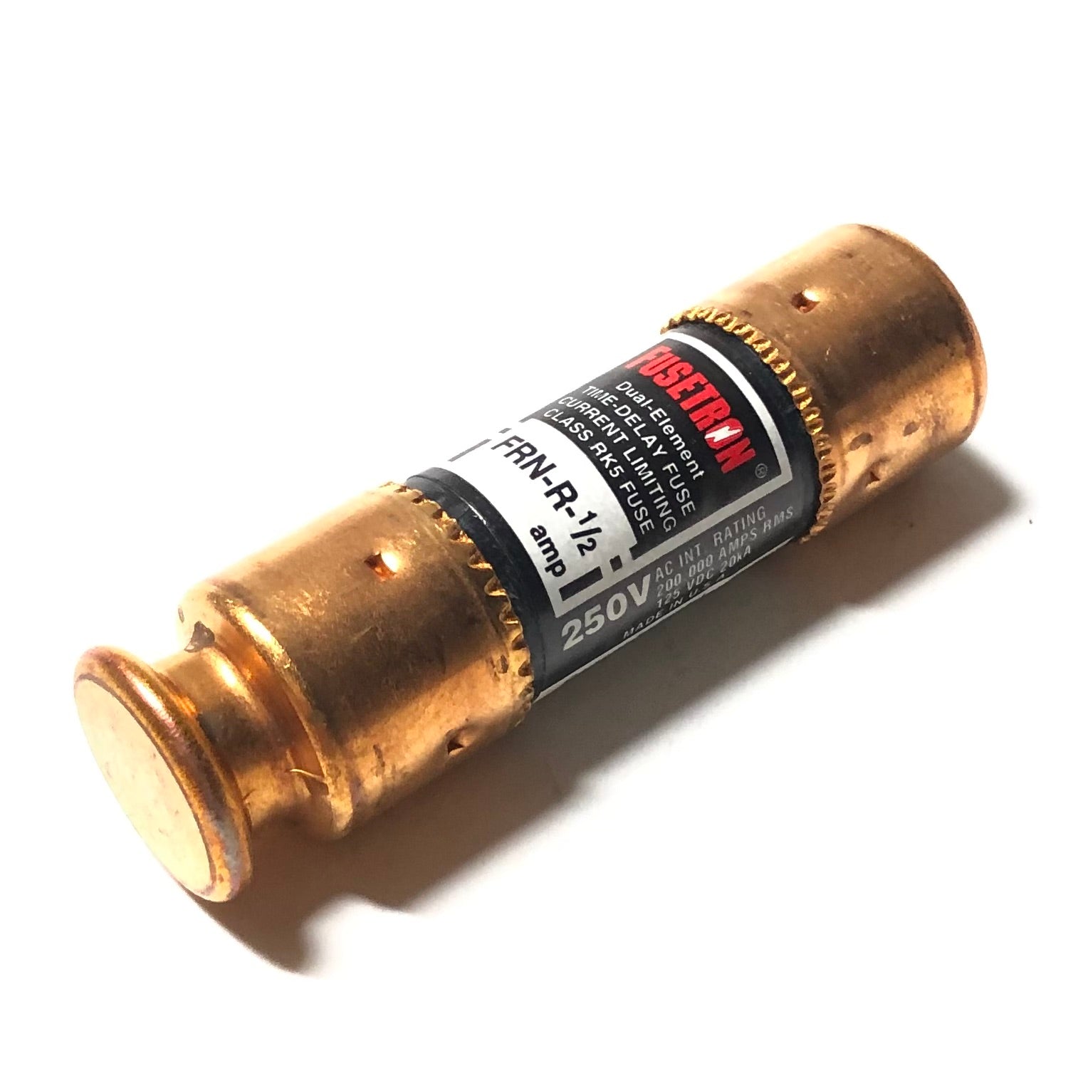 FRN-R-1/2 Bussmann Fusetron Dual-Element Fuse