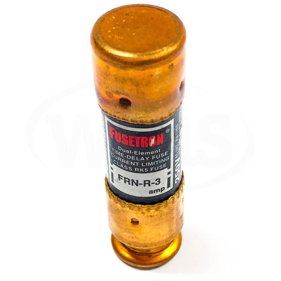 FRN-R-3 Bussman Fuses Class RK5 Fuses, 250 Volt, 3 Amp