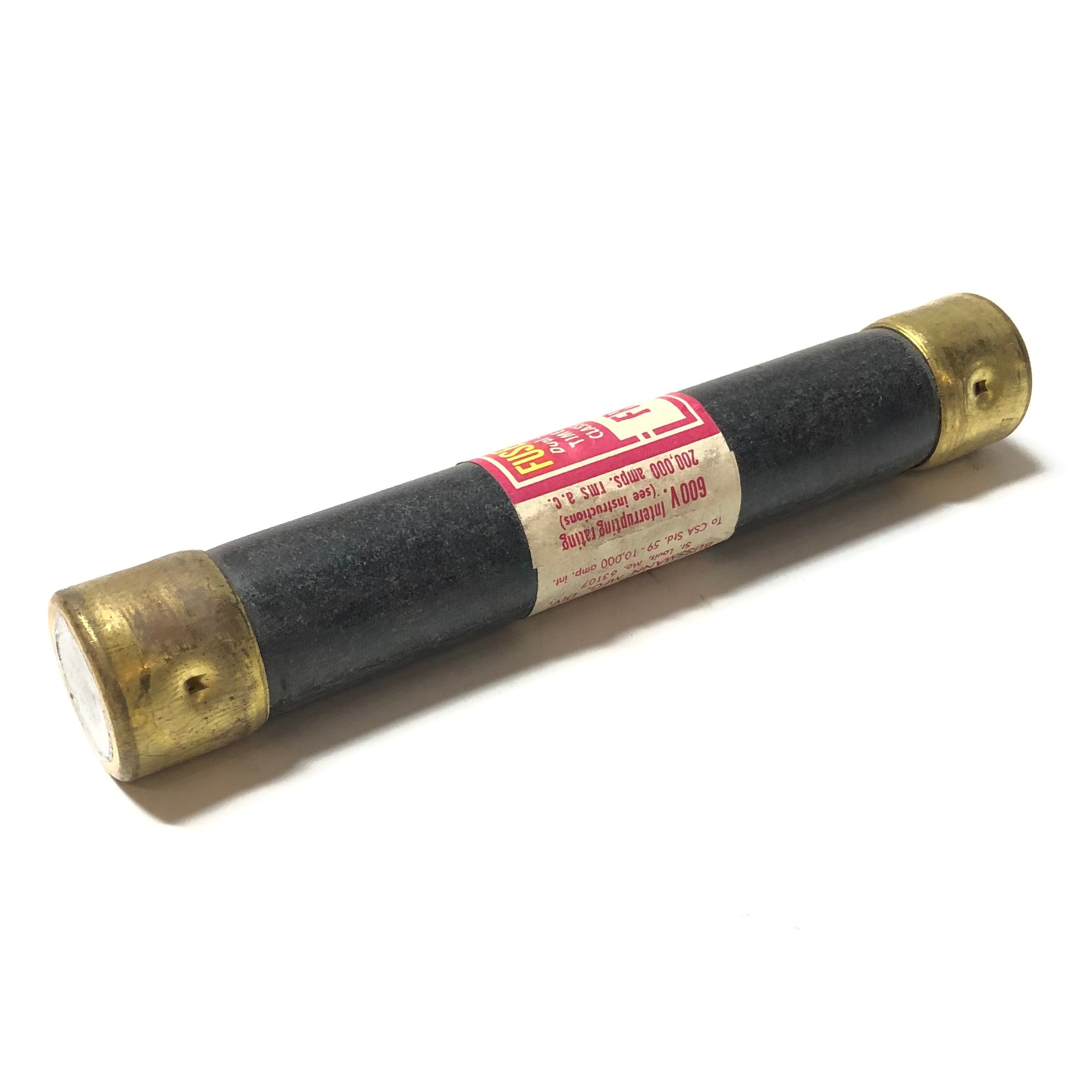 FRS-4 Bussmann Dual-Element Time Delay 600V Fuse