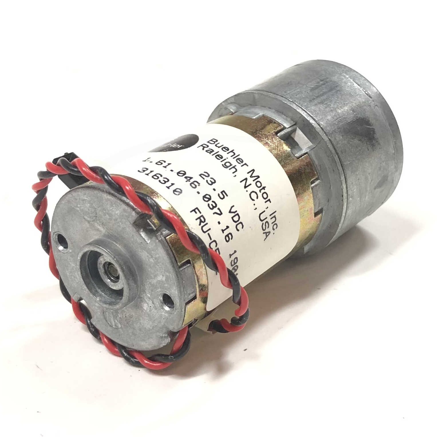 FRU-C512 Buehler Motor 23.5 VDC, 1.61.046.037.16 1901A, 316310, C512J1, C509P1