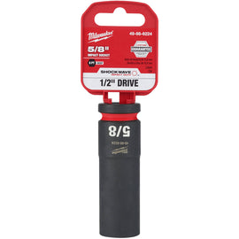 49-66-6224 Milwaukee SHOCKWAVE Impact Duty 1/2" Drive 5/8" Deep 6 Point Socket