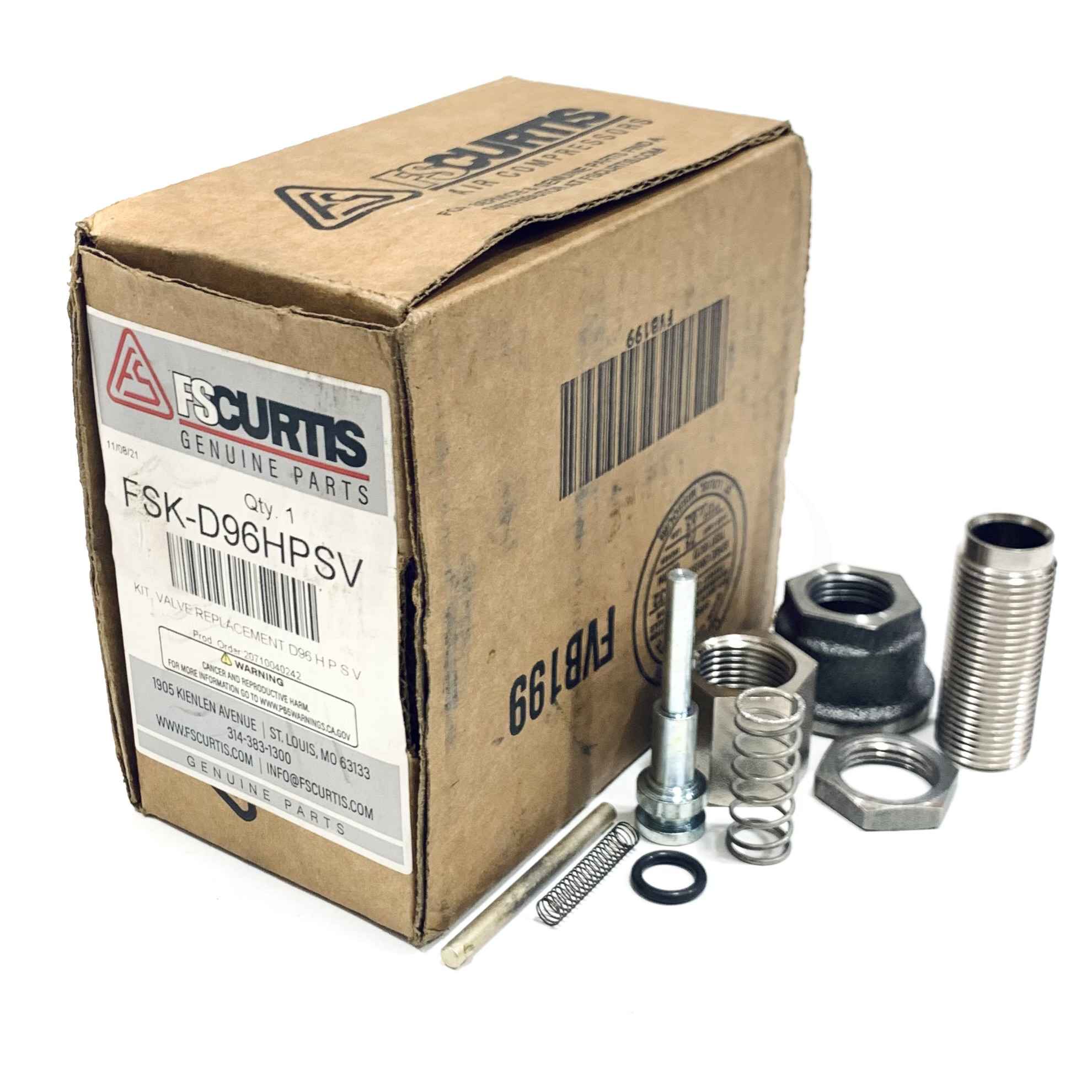 FSK-D96HPSV FS-Curtis Valve Replacement Kit