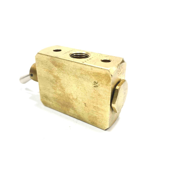 FTV-3P Clippard 3-Way Valve, Toggle Switch