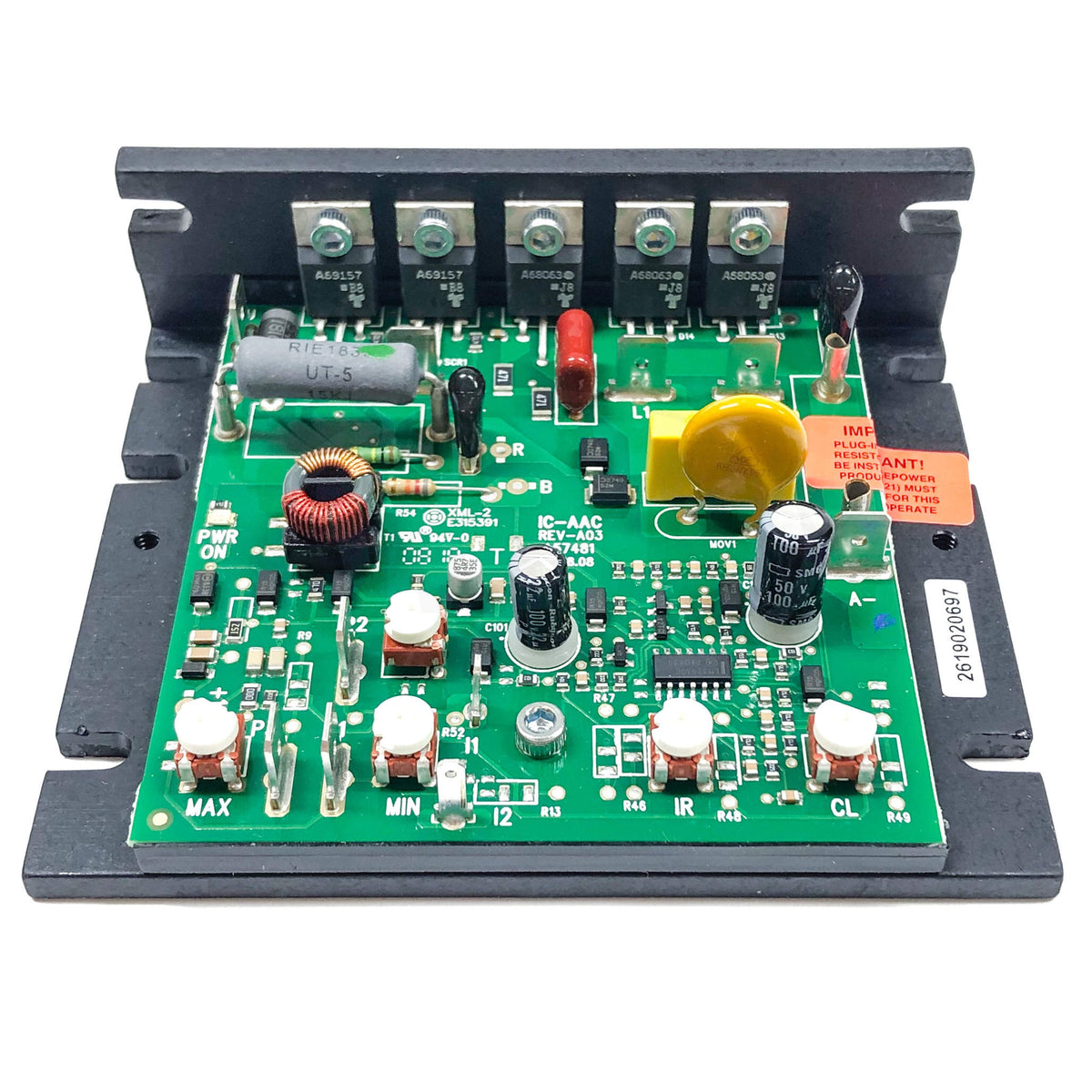 KBIC-240DS KB Electronics DC SCR Chassis Speed Control Drive, 9423 ...
