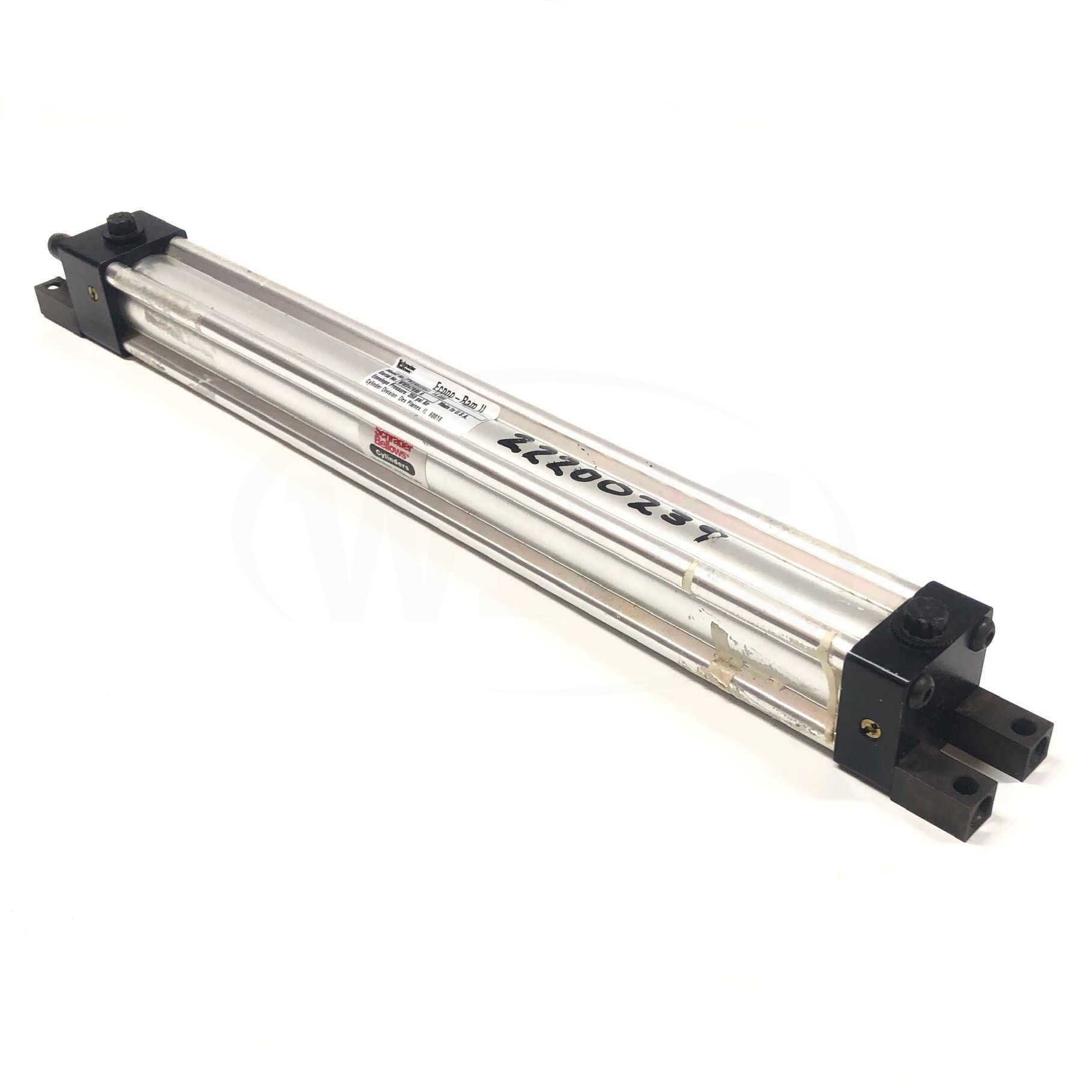 FW2N502041 Schrader Bellows Pneumatic Cylinder 250 Psi Air