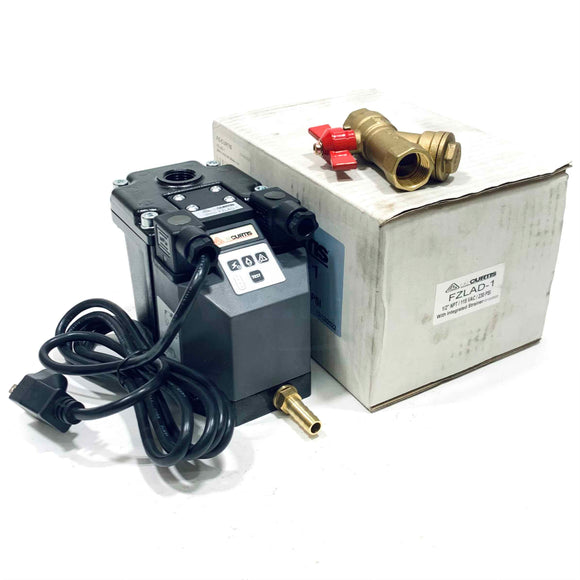 FZLAD-1 FS-Curtis Zero Air Loss Condensate Drain, 1/2" NPT, 115 VAC, 230 PSI