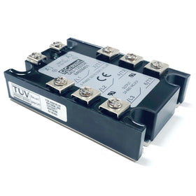 GA3-12D25R Crouzet 3-Phase Solid State Relay, Input: 4-32 VDC, Output: 24-660VAC