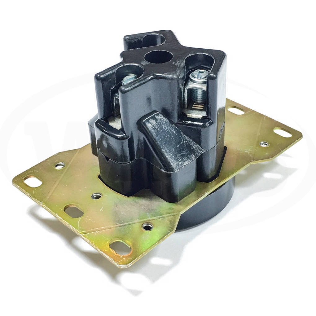 GE4132-3 GE Flush Dryer Receptacle, Black