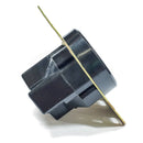 GE4132-3 GE Flush Dryer Receptacle, Black-3