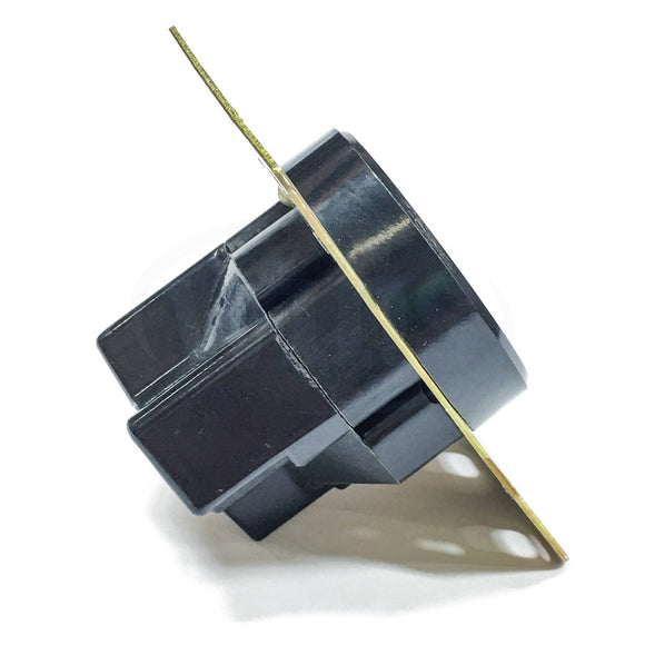 GE4132-3 GE Flush Dryer Receptacle, Black