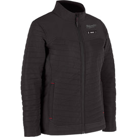 F102B-21L Milwaukee M12 Women's Heated AXIS Jacket Kit, Black, Large