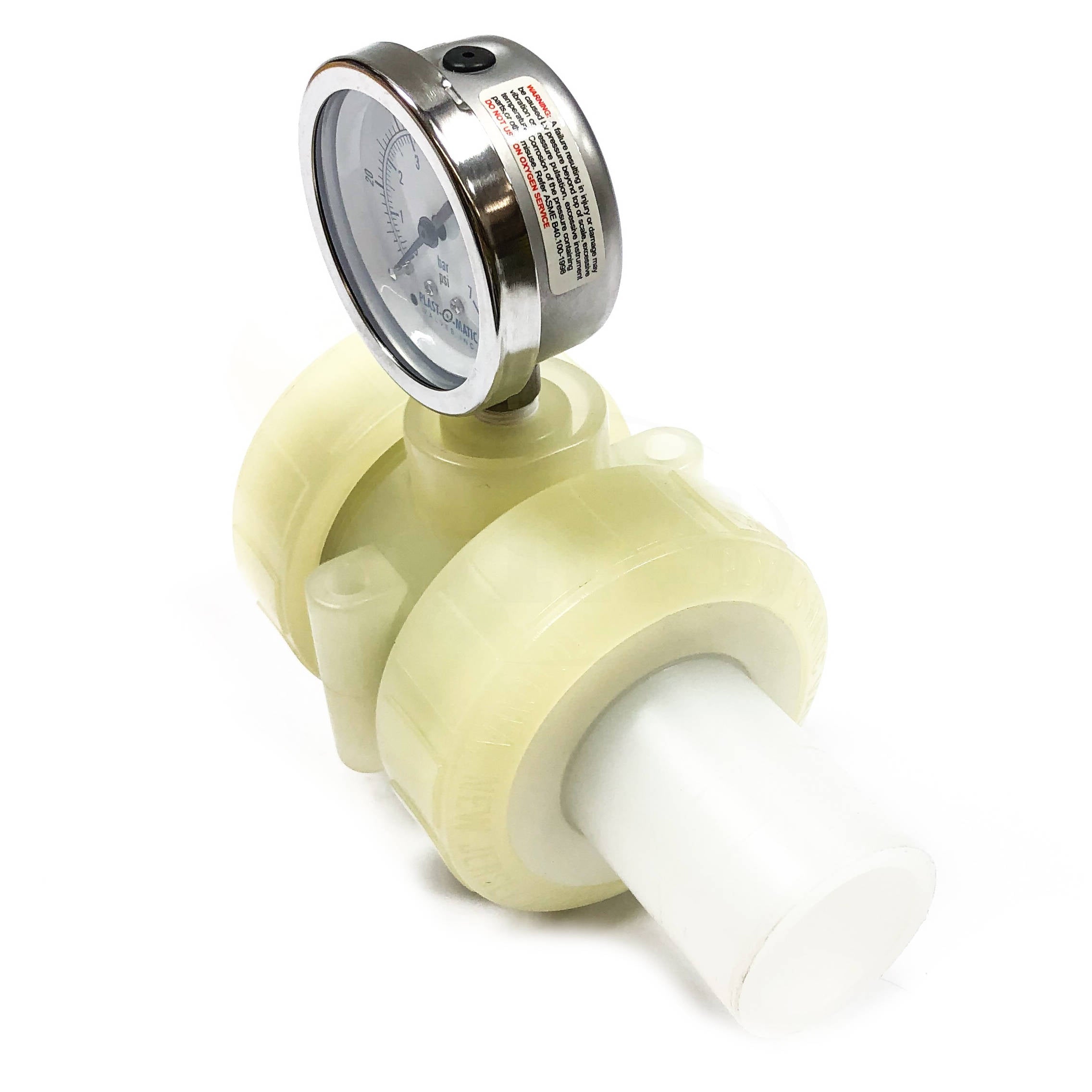 Plast-O-Matic GGMUEP100-PP-D3 Ultra-Pure PP Gauge Guard