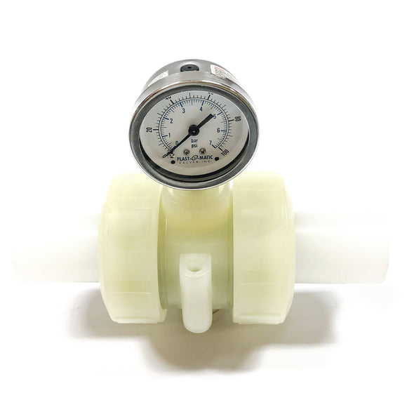 Plast-O-Matic GGMUEP100-PP-D3 Ultra-Pure PP Gauge Guard