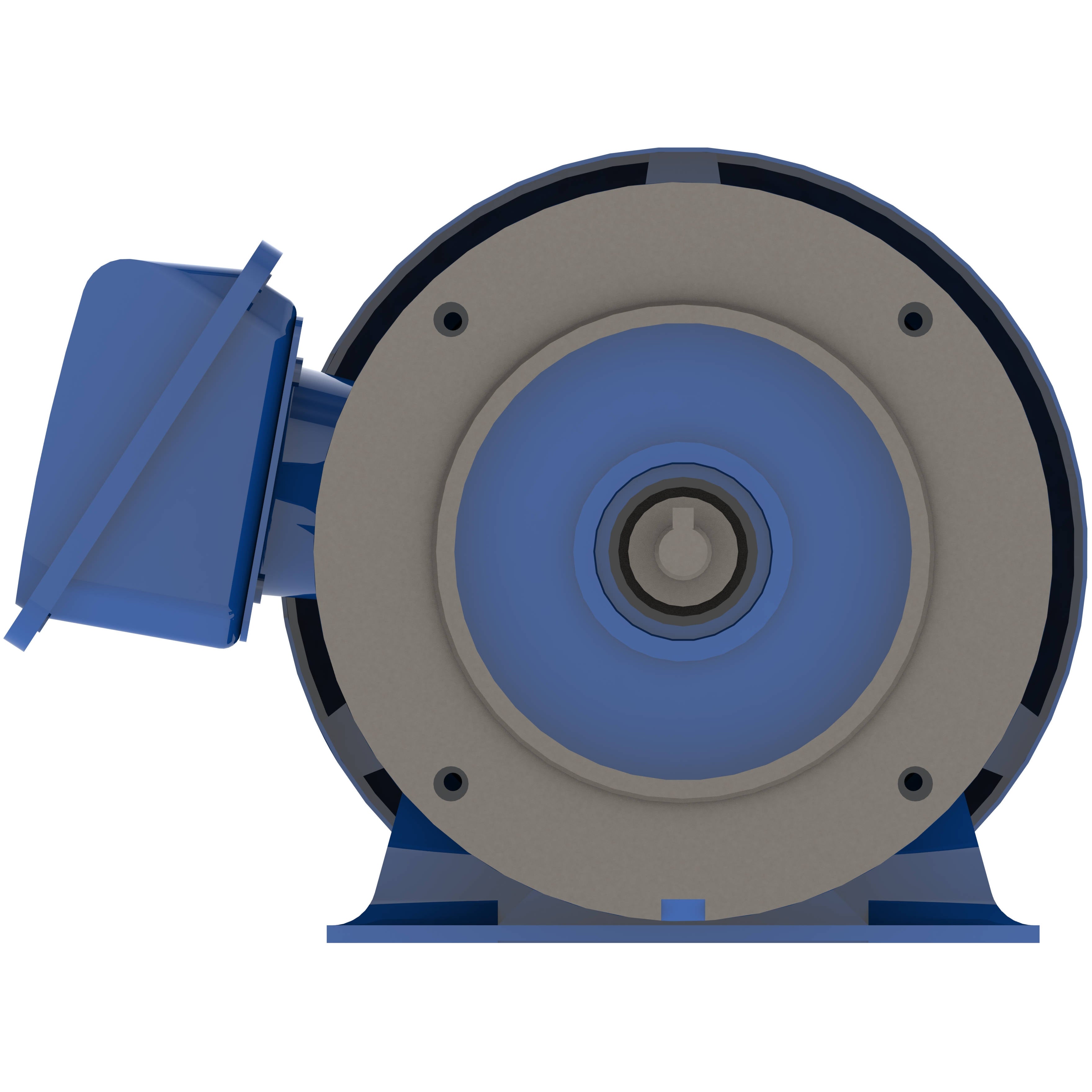 GH0/26C Teco-Westinghouse 1/4HP Rolled Steel Electric Motor, 1200RPM - 0