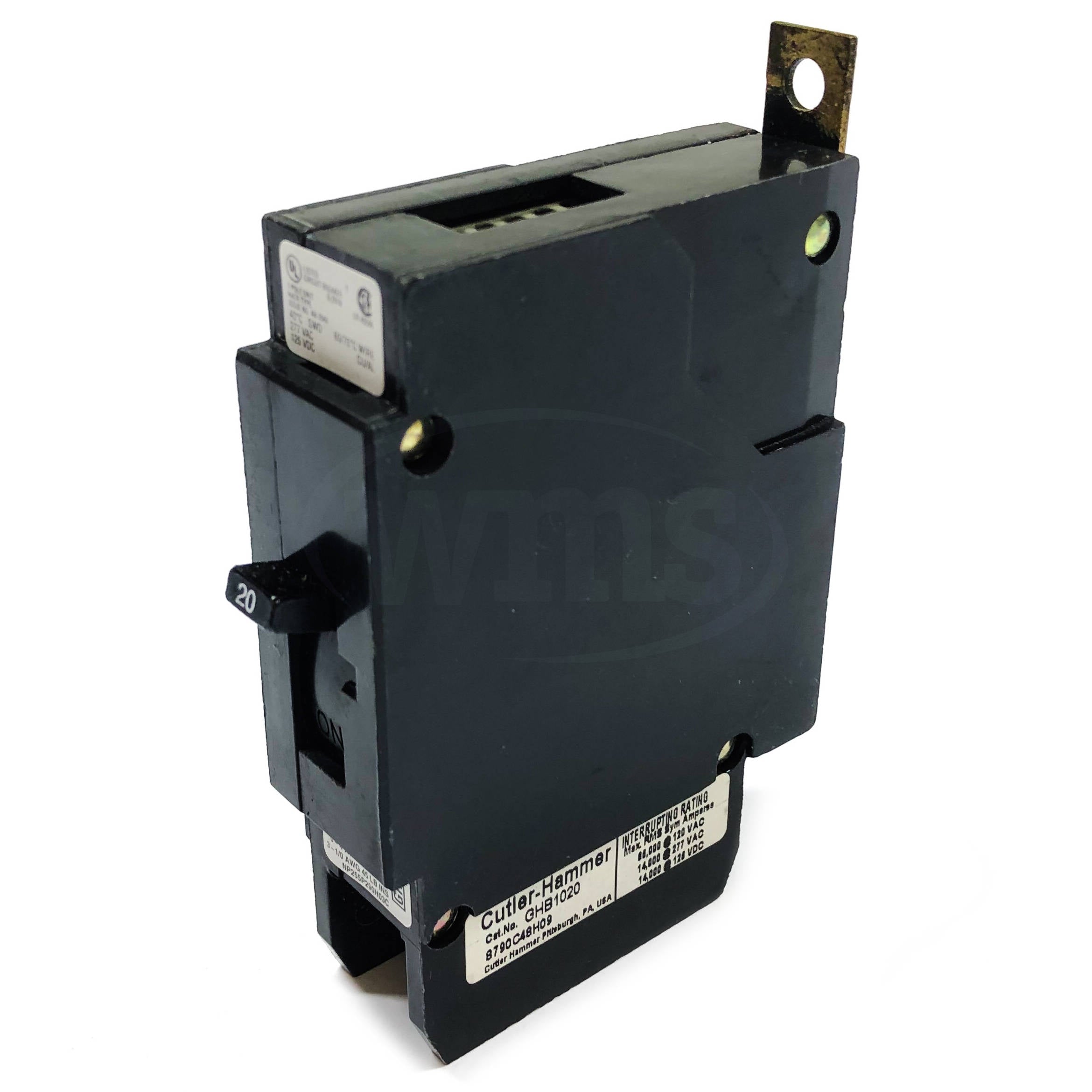 GHB1020 Cutler-Hammer 20 Amp Circuit Breaker, 1-Pole