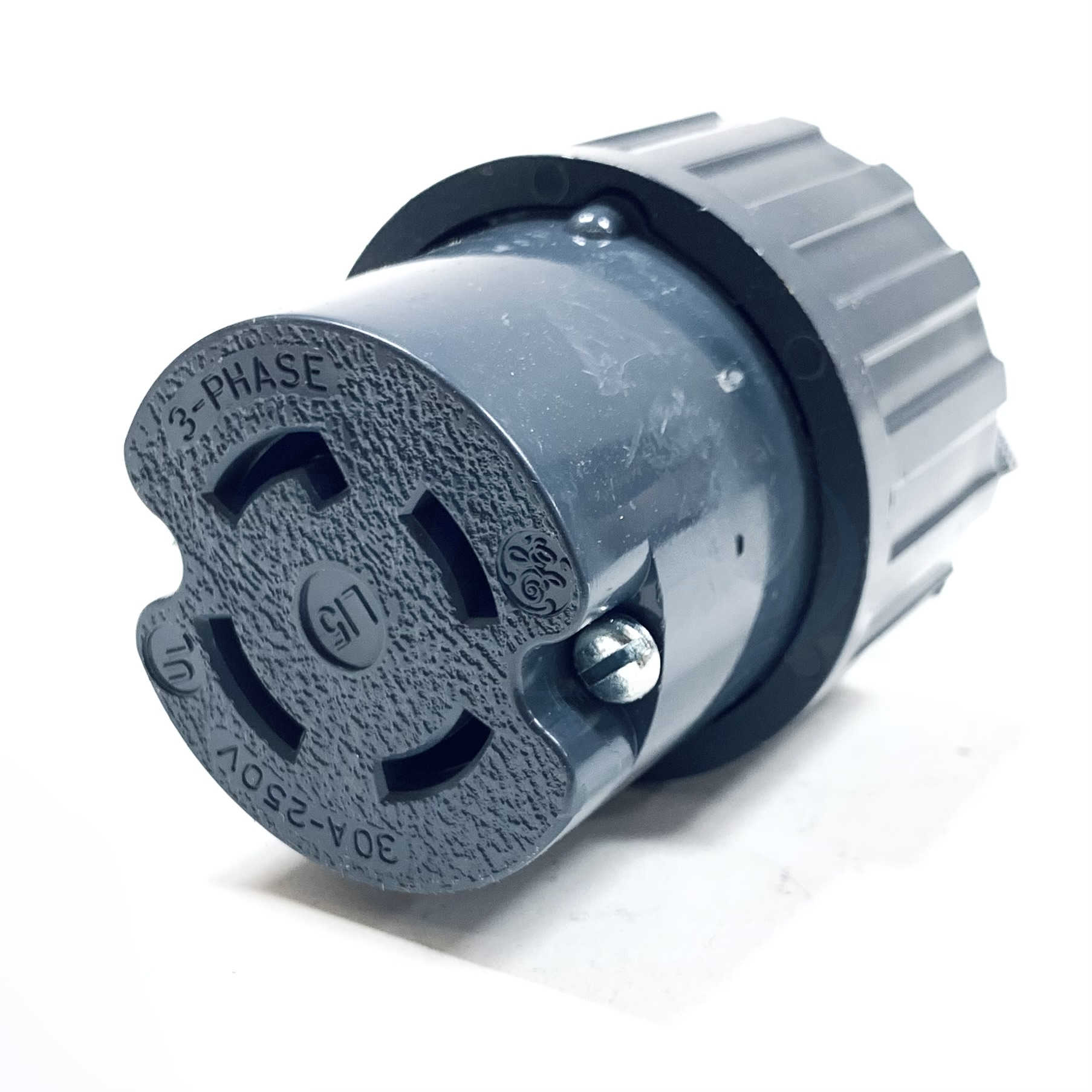 GL1533 General Electric DynaMate 4-Wire Connector, 30A, 250V, 3-Pole, 3-Phase