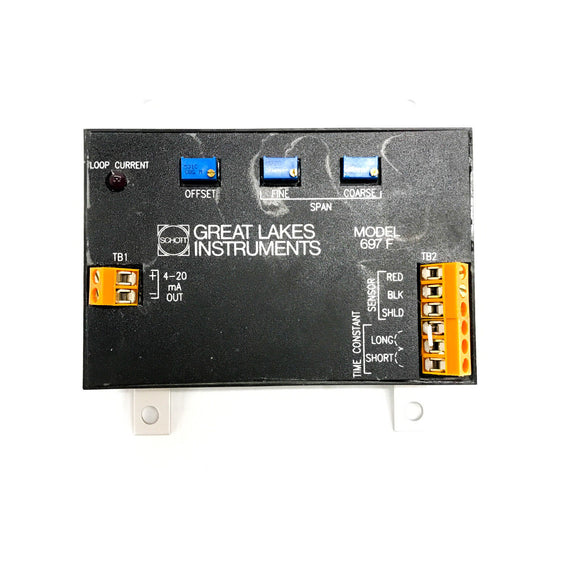 Great Lakes Instruments (GLI) 697F / 697 F Non-Indicating TwoWire Xmitter