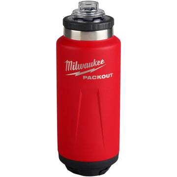 Milwaukee 48-22-8397R PACKOUT 36oz Insulated Bottle with Chug Lid