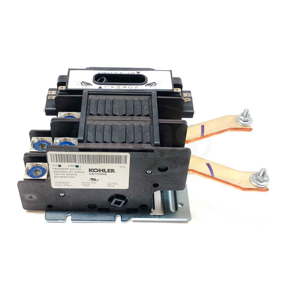 GM103492 Kohler Contactor, 200A/240V AC, 50/60Hz