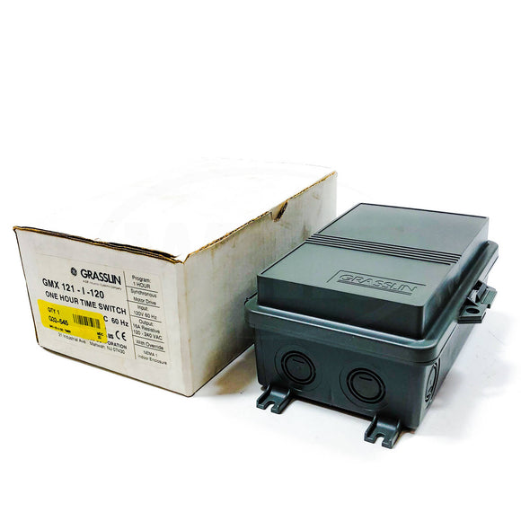 GMX121-I-120 Grasslin One Hour Time Switch, 120VAC 60Hz