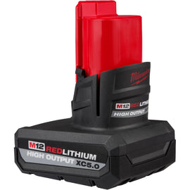 48-11-2450 Milwaukee M12 REDLITHIUM HIGH OUTPUT XC5.0 Battery