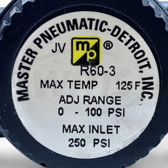 R60-3 Master Pneumatic 3/8" NPTF Pneumatic Pressure Regulator