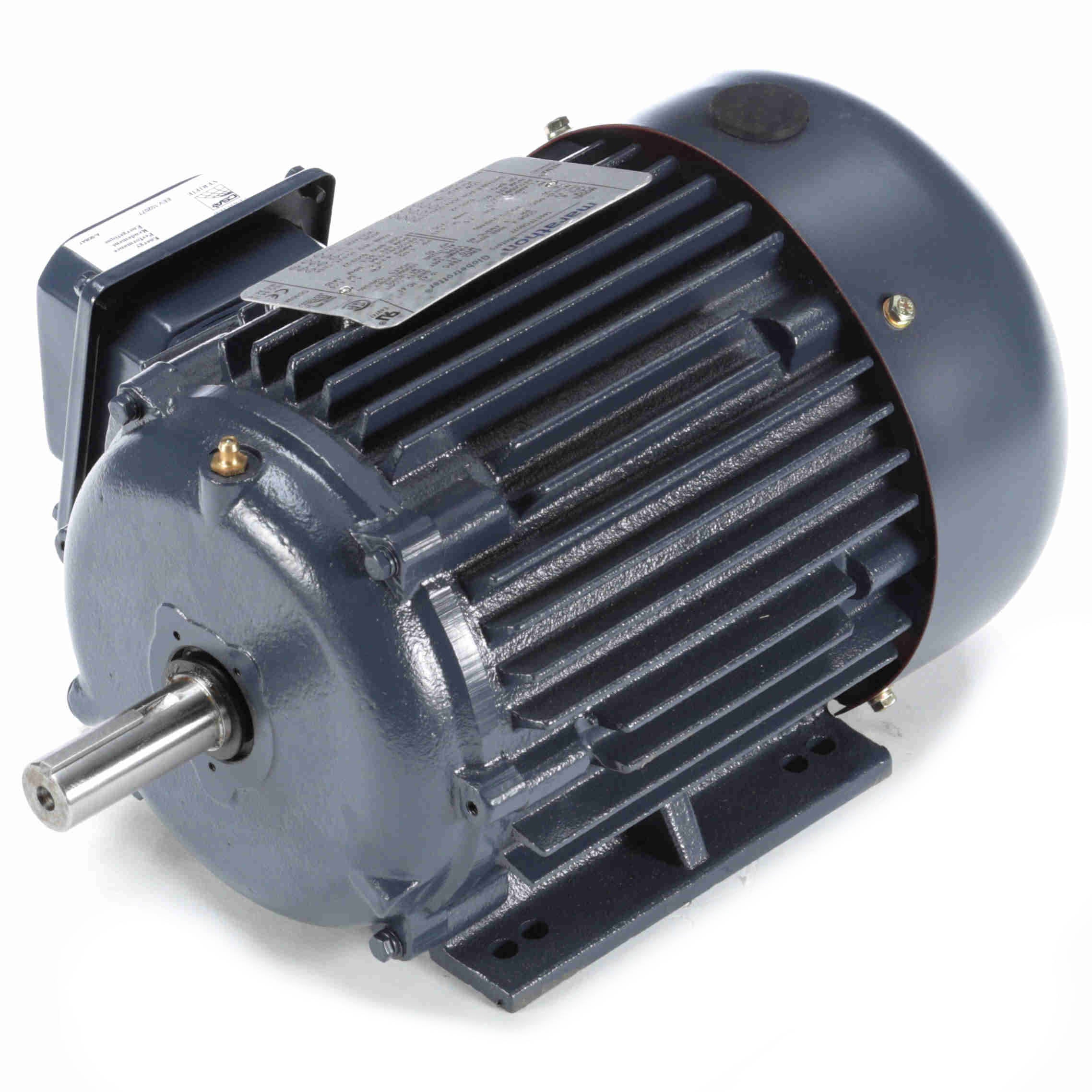 GT1007 Marathon 2HP Globetrotter Electric Motor, 1800RPM - 0