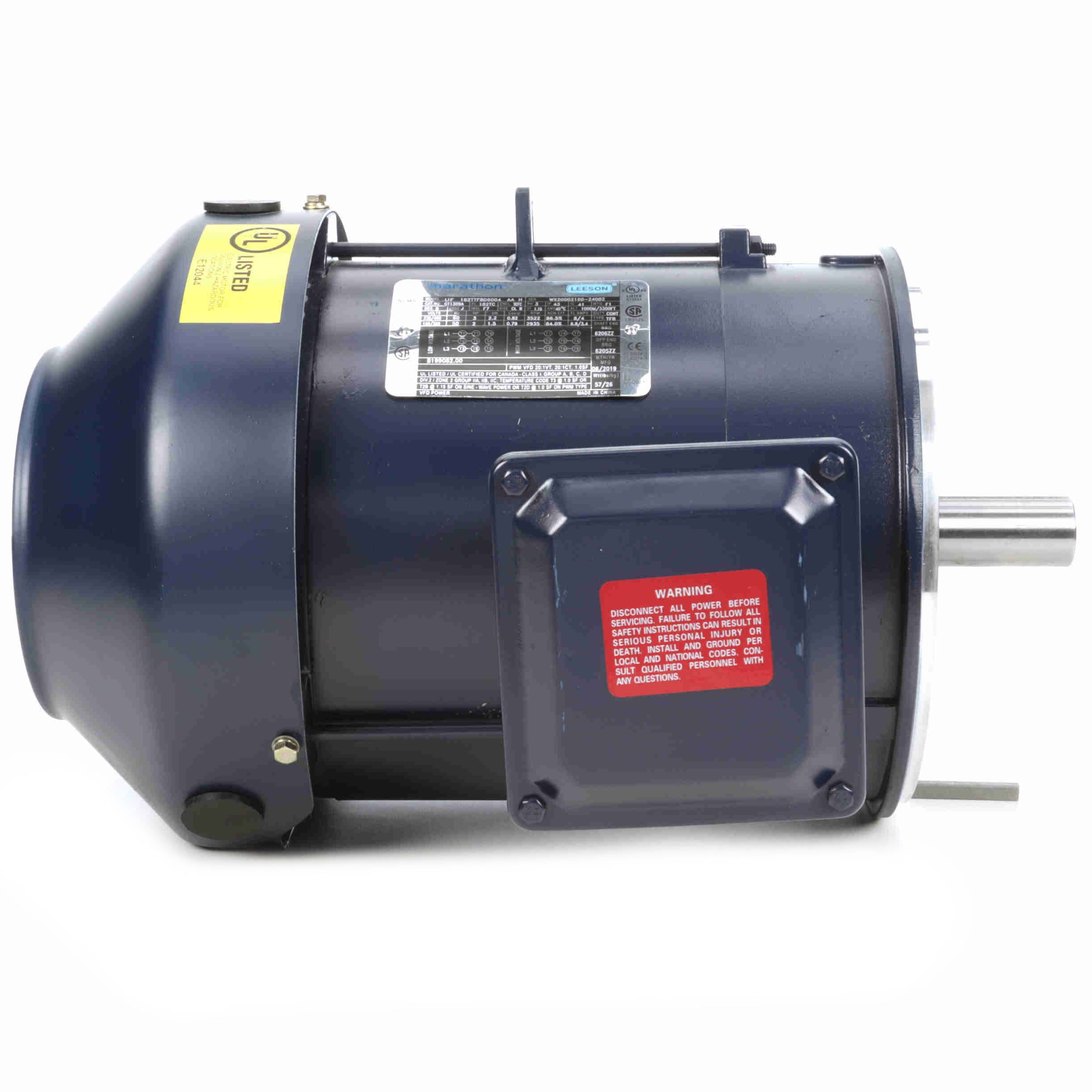 GT1309A Marathon 3HP Globetrotter Electric Motor, 3600RPM