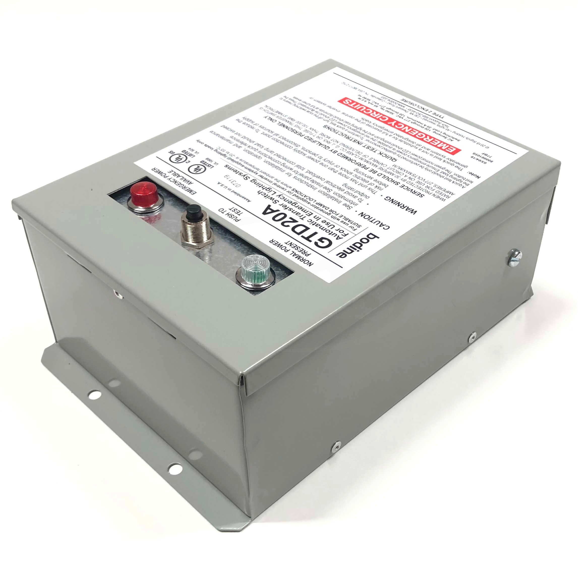 GTD20A Philips Bodine Emergency Lighting Relay Control Device - 0