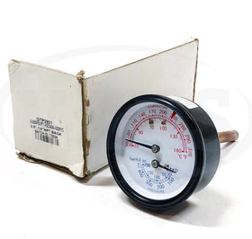 GTP2901 Lochinvar 0-200PSI/FT.H2O&50-320F/C 2.5", 1/4" NPT Back Batch ID: T3524