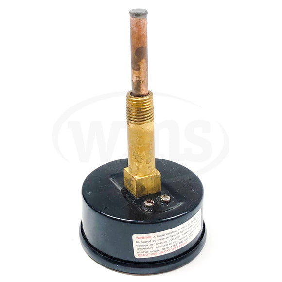 GTP2901 Lochinvar 0-200PSI/FT.H2O&50-320F/C 2.5", 1/4" NPT Back Batch ID: T3524